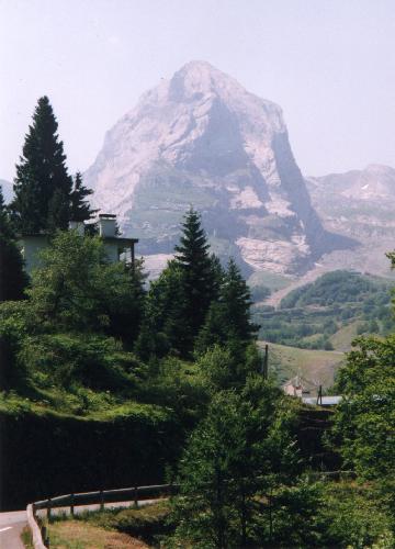 P vej mod Col d'Aubisque