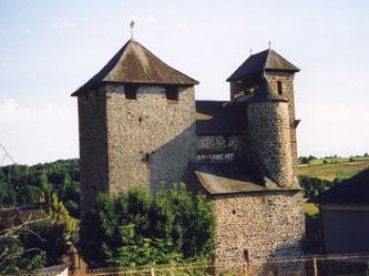 Kirken i byen Orlhaguet