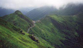 Udsigt mod Col de Redondet (1531m)
