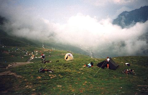 Camping p toppen